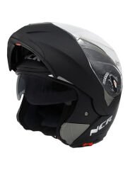 NCR ÇENE AÇILIR KASK MAT SİYAH (ECE BELGELİ)