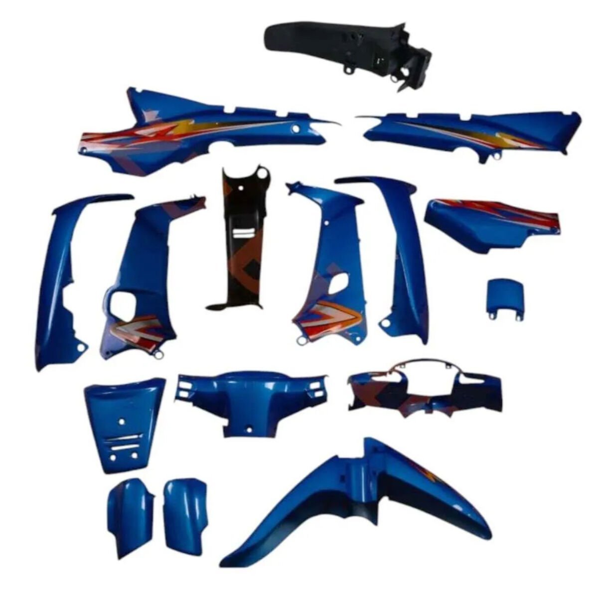 CUB (MFH-KH) UYUMLU KAPORTA SETİ MAVİ (Far-Stop Hariç)