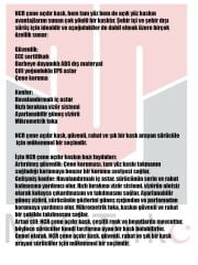 NCR ÇENE AÇILIR KASK MAVİ SİYAH (ECE BELGELİ)