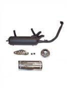 MONDİAL MT125 UYUMLU EGZOZ KOMPLE