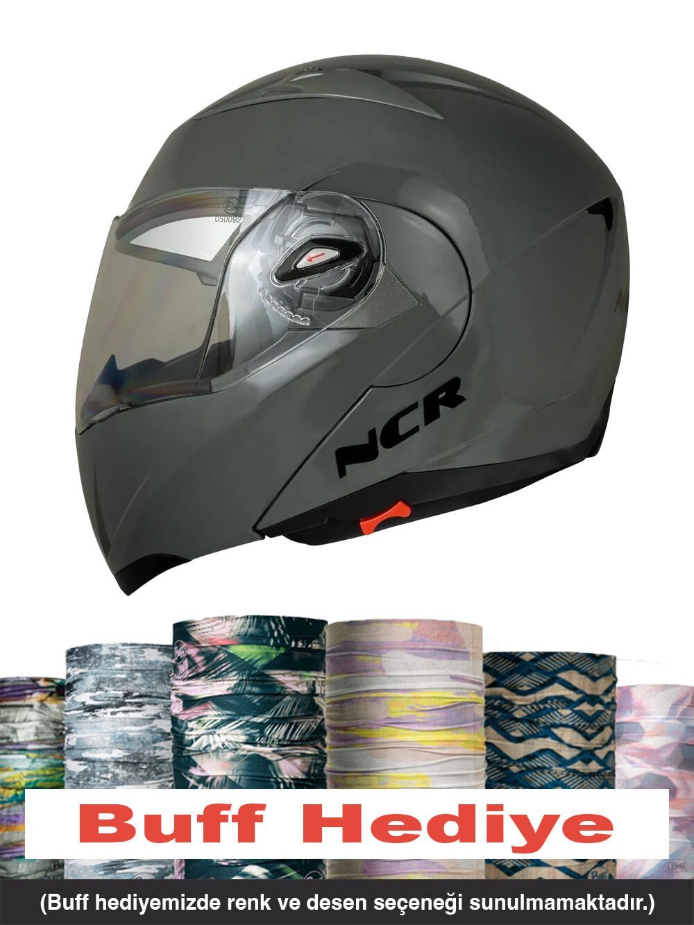 NCR ÇENE AÇILIR KASK NARDO (ECE BELGELİ)