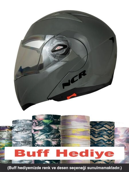 NCR ÇENE AÇILIR KASK NARDO (ECE BELGELİ)