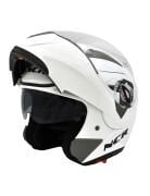 NCR ÇENE AÇILIR KASK BEYAZ (ECE BELGELİ)