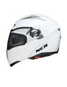 NCR ÇENE AÇILIR KASK BEYAZ (ECE BELGELİ)