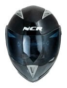 NCR ÇENE AÇILIR KASK PARLAK SİYAH (ECE BELGELİ)