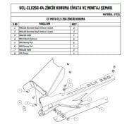 CF MOTO CLX 250 UYUMLU ZİNCİR KORUMA