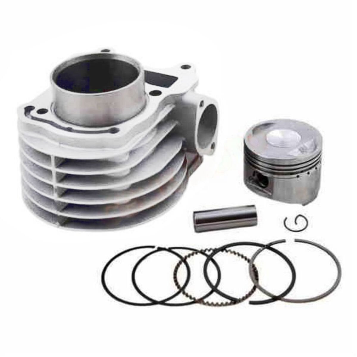 HONDA ACTİVA UYUMLU SİLİNDİR KOMPLE  (BEAT-HERO PLEASURE ALÜMİNYUM)