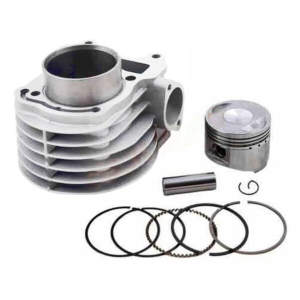 HONDA ACTİVA UYUMLU SİLİNDİR KOMPLE  (BEAT-HERO PLEASURE ALÜMİNYUM)